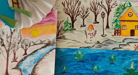 Пътуващата изложба на конкурса &bdquo;Зимна приказка&ldquo; тръгва от Караманово