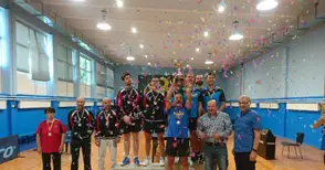 Дунавският тенис на маса за втори път №1 в България