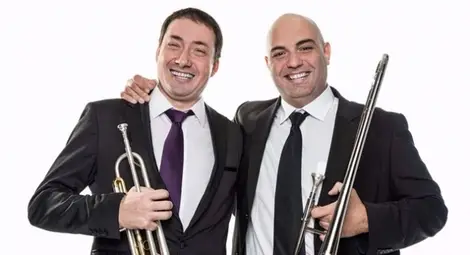 Мишо Йосифов и Вели Стоянов свирят с Биг Бенд Русе