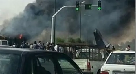 Украинец пилотирал разбилия се самолет в Иран