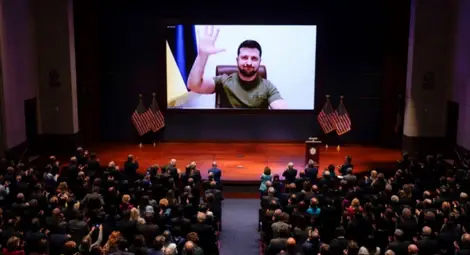 Зеленски призова Конгреса на САЩ за допълнителна военна помощ