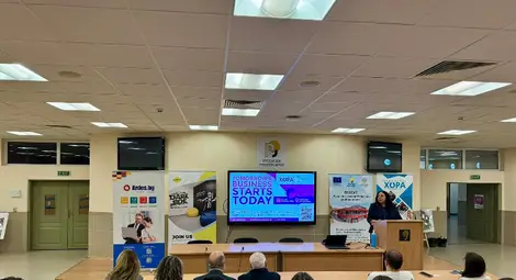 Много силно представяне на русенската МГ "Баба Тонка" в междурегионалното състезание Tomorrow's business starts today