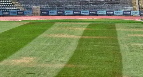 Теренът на Градския стадион пострадал заради проблем с поливната система