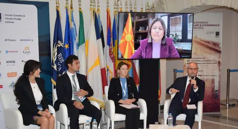 Евродепутатът Цветелина Пенкова с ключово участие в Circular Gaia Symposium в Атина