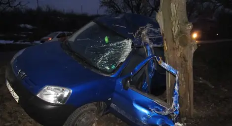 60-годишен мъж в болницата след удар в орех до Мартен