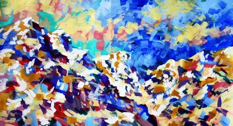 Живописни експерименти показва за първи път в Русе Ема Иванова Живописни експерименти показва за първи път в Русе Ема Иванова