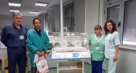 &bdquo;Монтюпе&ldquo; дари модерен кувьоз на болница &bdquo;Канев&ldquo;