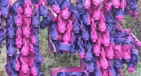 Цветни противогази изписаха името на Русе за чист въздух Цветни противогази изписаха името на Русе за чист въздух