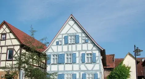 Къщата-музей на Леви Щраус в Бутенхайм, Северна Бавария. Снимки: Уикипедия