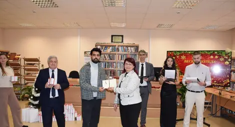 В Русенския университет се проведе коледно тържество за чуждестранните студенти