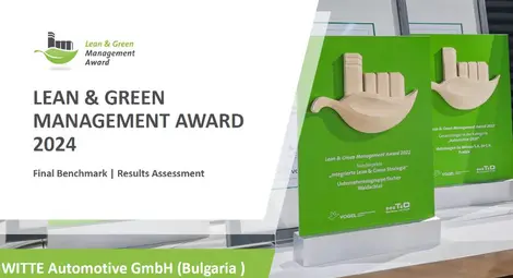 ВИТТЕ Аутомотив България ЕООД е първенец на наградите Lean & Green Management Award 2024