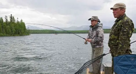 Особености на президентския риболов в Русия /галерия/