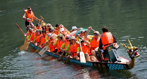 Русенски старт с драконови лодки, но във водите на Панчарево