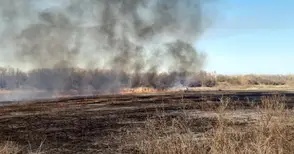 Подозират човешка намеса в избухването на големия пожар в Стълпище