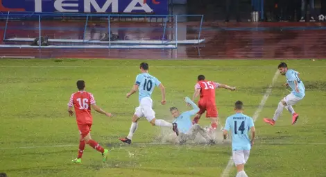 &bdquo;Дунав&ldquo; доплува до четвъртфинал за купата сред локвите на трагичния Градски стадион