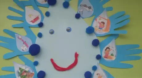 Деца от Ценовско рисуваха водата Деца от Ценовско рисуваха водата