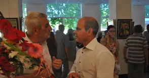 Стефан Ганев-Полковника откри изложба за 80-годишния си юбилей