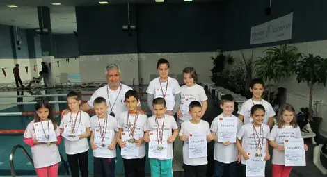 Плувният &bdquo;Локо&ldquo; дебютира с медали на турнир в Козлодуй