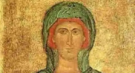 Св. Анастасия Римлянка страдала и загинала за вярата