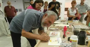 Кънчо Кънев показа как  създава своите шедьоври