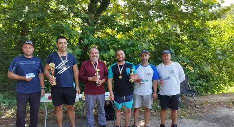 Призьорите си тръгнаха с широки усмивки от езерото. Снимка: Община Русе