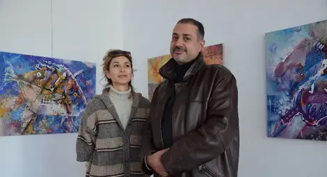 Северина и Владимир Цоневски рисуват гледки от Русе и морето