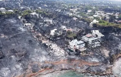 Арестуваха мъж за пожарите в Атина