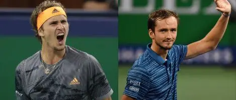 Александър Зверев - Данил Медведев е финалът на турнира в Шанхай