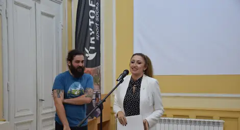 Петър Ванев представи книгата си за прехода по Апалачката пътека