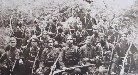 Една от четите на ВМРО, участвали в охраната на южната ни граница и отблъскването на гръцката армия.