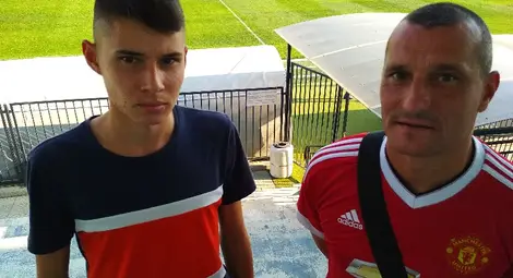 Атанас /вляво/ и Илиян Памуков вече ще работят заедно.                         Снимка: Георги ХРИСТОВ