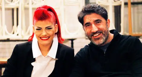 Жана Бергендорф взе урок по актьорско майсторство от Башар Рахал 