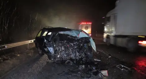 Мъж загина на място след удар в цистерна с 36 000 литра бензин