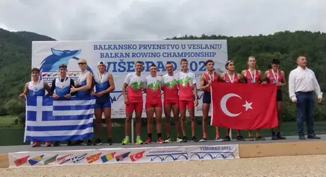 Русенски гребец балкански шампион при юношите Русенски гребец балкански шампион при юношите