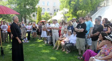 Японска чаена церемония в горещия ден /галерия/