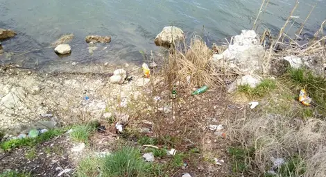 ВМРО: Счупени пейки, изгорени контейнери и разпилени отпадъци в лесопарка