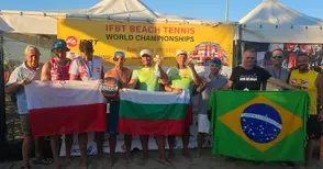 Исторически медали за Русе на световно по плажен тенис