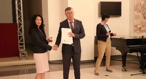 Българо-румънската търговско-промишлена палата получи знака на областния управител