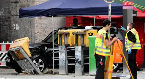 Автомобил се вряза в група хора в Берлин, 7 души са пострадали