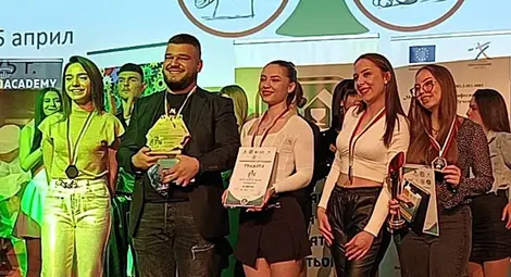 Три награди за Гимназията по туризъм в Русе от национално състезание