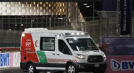 Синът на Шумахер остана невредим при тежка катастрофа в Саудитска Арабия