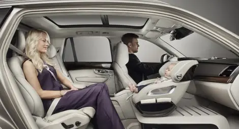 Бебешката седалка на бъдещето според &bdquo;Волво&ldquo; /видео/