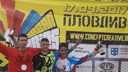 Йордан Анчев непобедим с байка си до Пловдив