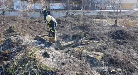 Цигара запали сухи треви в "Чародейка" /галерия/