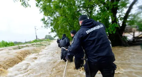 Балканите под вода - най-тежките наводнения от 100 години Балканите под вода - най-тежките наводнения от 100 години