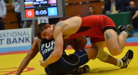 Борислав Новачков финалист на европейското по борба