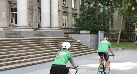 Русенският университет даде старт на първата академична колоездачна обиколка в България