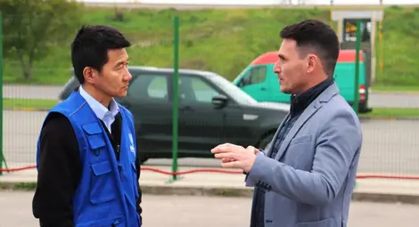 Пратеник на ООН с отлична оценка за работата с украинците на Дунав мост