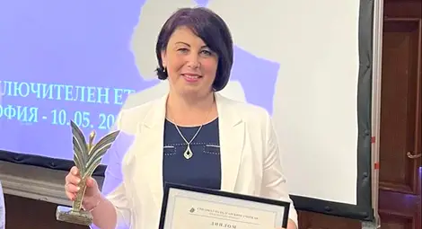 Сияна Мандажиева е русенският  Учител на годината за 2024-а