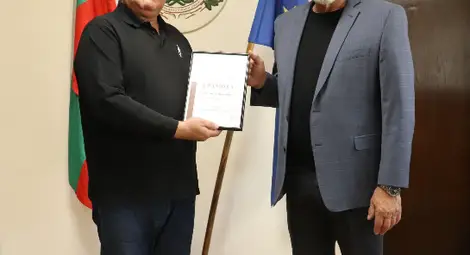 Русенският областен управител Драгомир Драганов стана областен управител на годината